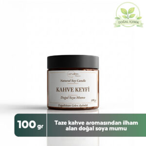 Ervalinn Kahve Kokulu 100gr Doğal Mum