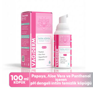 Sunveralabs Vagiderm 100ml İntim Köpük