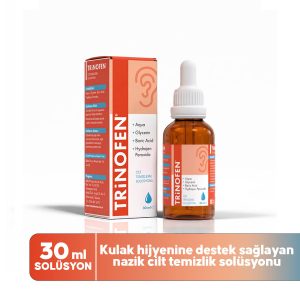 TRİNOFEN – Dış Kulak Yolu Hijyenine Yardımcı Temizleme Solüsyonu 30ml